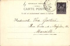 CPA Aix en Provence Place des Precheurs Eglise de la Madeleine 