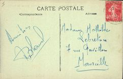 CPA Aix en Provence Eglise de la Madeleine fontaine des Precheurs 