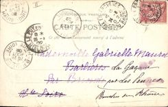 CPA Aix en Provence Eglise de la Madeleine & College de Jeunes Filles 