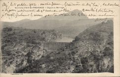 CPA Environs d'Aix en Provence Digue du Barrage 