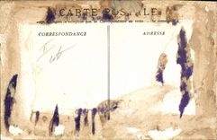 CPA Aix en Provence Le Champ de Manoeuvre Militaria