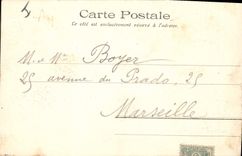 CPA Aix en Provence Eglise de la Madeleine vue de profil 