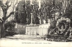 CPA Notre Dame de la Sed d'Aix Devant l'Eglise 
