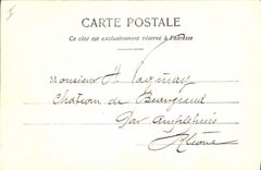 CPA Aix en Provence Le Petit Seminaire Facade interieure 