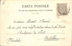 CPA Aix en Provence Le Petit Seminaire Facade interieure 