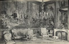 CPA Aix en Provence L'Archeveche Salon des Gobelins 