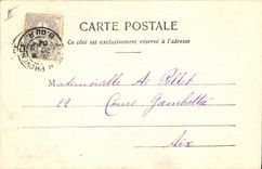 CPA Aix en Provence Le Petit Seminaire Facade interieure 