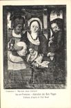 CPA Aix en Provence Adoration des Rois Mages Tableau d'apres le Roi Rene 