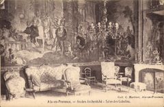CPA Aix en Provence Ancien Archeveche Salon des Gobelins 