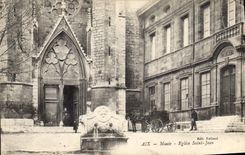 CPA Aix Musee Eglise Saint Jean 