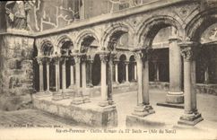 CPA Aix en Provence Cloitre Romain du XI siecle Aile du Nord 