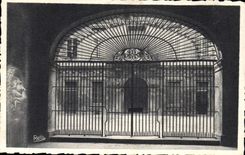 CPA Aix en Provence Grille en fer de l'Hotel de Villle 