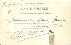 CPA Aix en Provence Statue de Mirabeau 