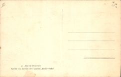 CPA Aix en Provence Grille du Jardin de l'ancien Archeveche 