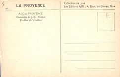 CPA Aix en Provence Cariatides de JC Rambot Pavillon de Vendome 