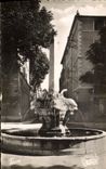 CPA Aix en Provence B du R Fontaine des Quatre Dauphins 