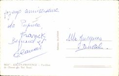 CPA Aix en Provence Pavillon de Chasse du Roi Rene 