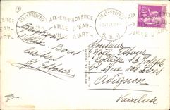 CPA Aix en Provence Cathedrale St Sauveur le Cloitre 1080 