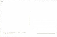 CPA Aix en Provence Porche de la Cathedrale 