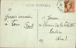 CPA Aix en Provence la Tour de l'Horloge 