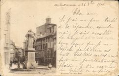 CPA Aix en Provence Fontaine du Roi Rene 