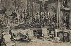 CPA Aix en Provence Archeveche les salon des Gobelins 