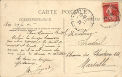 CPA Aix en Provence Archeveche les salon des Gobelins 