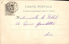 CPA Aix en Provence Interieur de l'eglise St Jean 