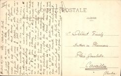 CPA Aix en Provence Archeveche Salon des Gobelins 