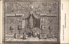 CPA Musee des Tapisseries d'Aix Tapisserie Italienne 