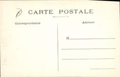 CPA Aix en Provence hotel de Chateaurenard Escalier et plafond peints par Jean Daret Genie ouvrant u