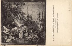 CPA Aix en Provence Musee de Tapisseries les Bohemiens jeux Russiens de J B Leprince 