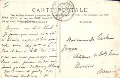 CPA Aix en Provence l'Archeveche Salon des Gobelins 