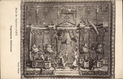 CPA Musee des Tapisseries d'Aix Tapisserie Italienne 