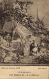 CPA Musee des Tapisseries d'Aix les Bohemiens jeux Russiens de J B Leprince 