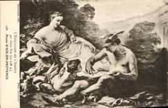 CPA L'Education de l'Amour par Carle Van Loo 18e S Musee d'Aix en Provence 