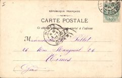 CPA Aix en Provence Notre Dame de Grace Madone Miraculeuse de St Bonaventure XIII siecle 