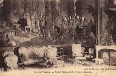 CPA Aix en Provence Ancien Archeveche Salon des Gobelins 