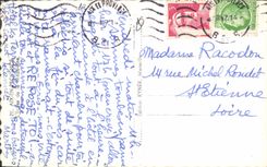 CPA Aix en Provence l'Eglise de la Madeleine 