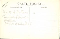 CPA Aix en Provence Place Bellegarde Ecole Normale Fontaine Granet 