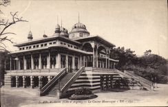 CPA Arcachon Cote d'Argent le Casino Mauresque 
