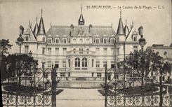 CPA Arcachon la Casino de la Plage 