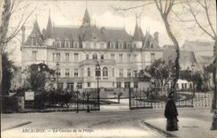 CPA Arcachon le Casino de la plage 