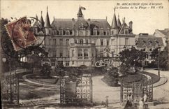 CPA Arcachon Cote d'Argent le Casino de la Plage 