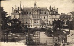 CPA Arcachon Cote d'Argen le Casino de la Plage 