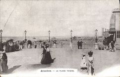 CPA Arcachon la place Thiers 