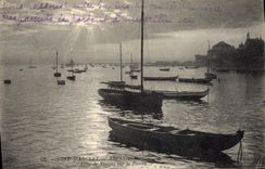 CPA Cote d'Argent Arcachon Effet de Nuages sur le Bassin 