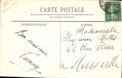 CPA Cote d'Argent Arcachon apres l'Orage 