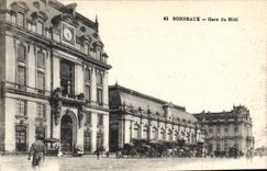 CPA Bordeaux Gare du Midi 