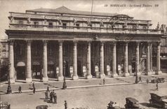 CPA Bordeaux le Grand Theatre 